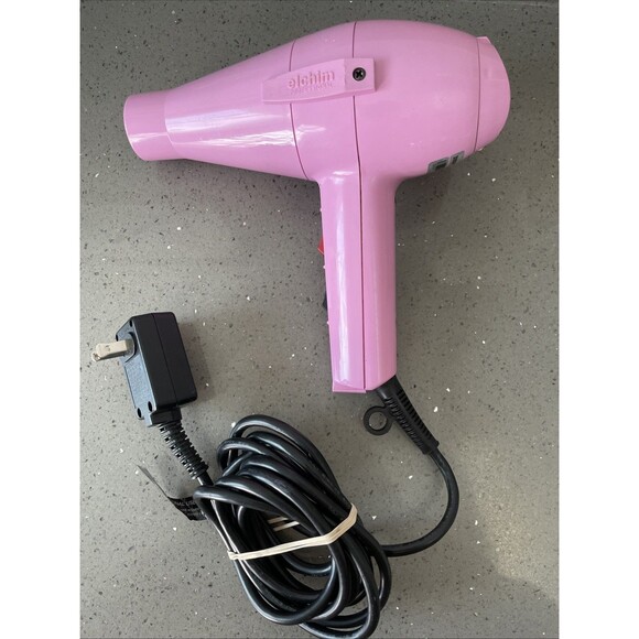 Elchim 2001 Professional Salon Hair Dryer 2000W Italy Pro Salon Works Great Pink - Picture 1 of 8